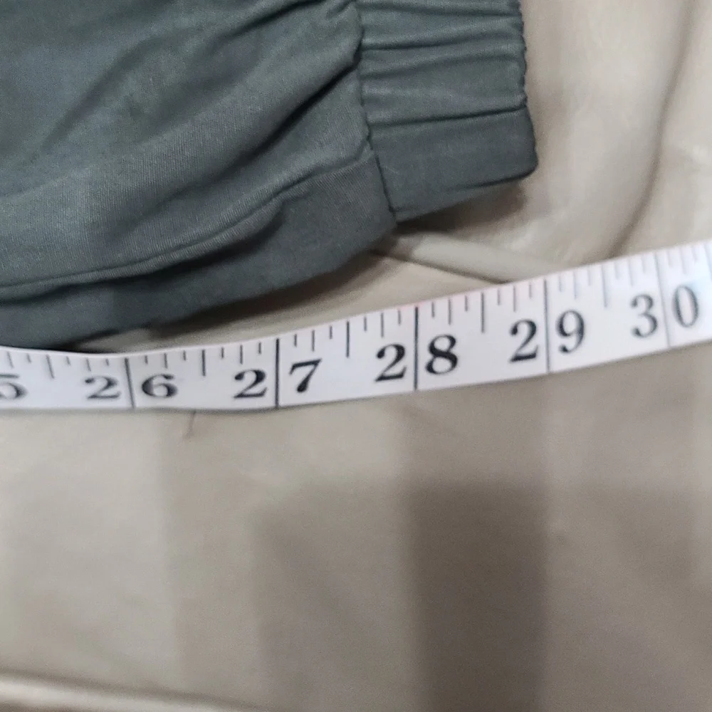 Good American‎ Womens RWP Athletic Pants Gray Elastic Drawstring Sz 5/2X EUC
